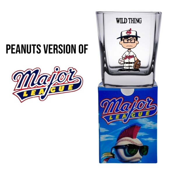 PEANUTS/80's and 90's Movies Mashup SHOT GLASS/ Gift Box, UNIQUE GIFT - Picture 2 of 15